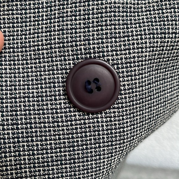 Vintage 80s Braemar by Jeremy Scott long double-breasted blazer - Picture 9 of 9